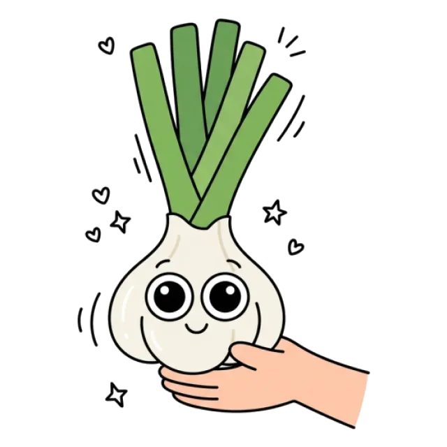 葉にんにくのステージ3のすがた