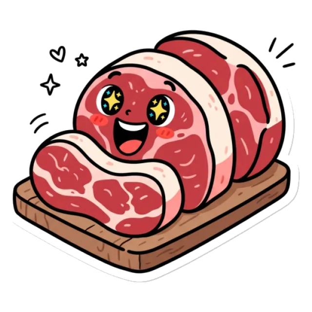猪肉のステージ3のすがた