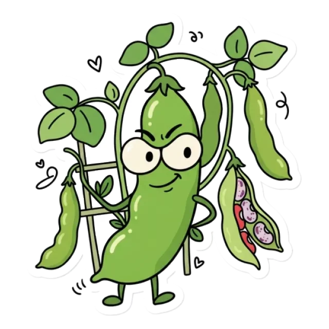 花豆のステージ4のすがた