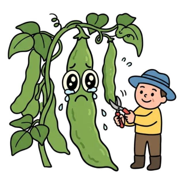 なた豆のステージ3のすがた
