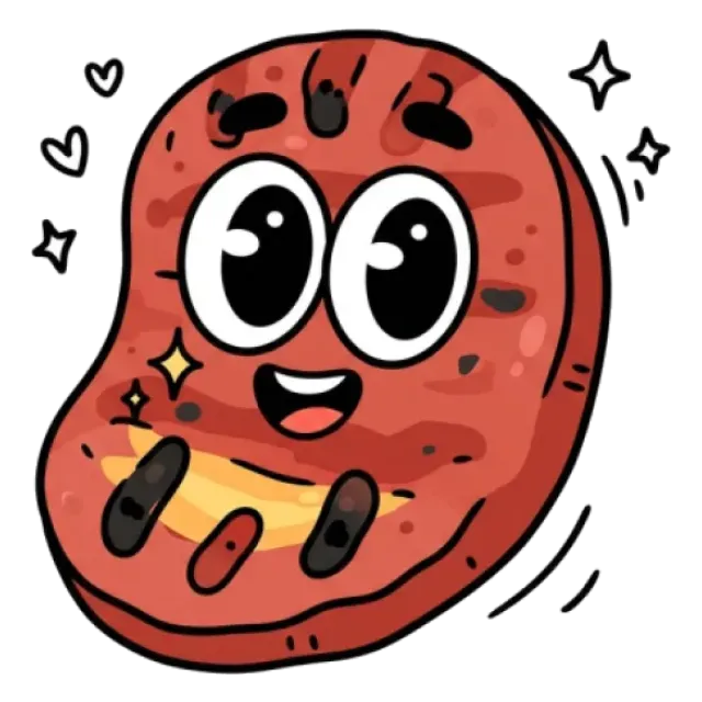 牛タンのステージ1のすがた