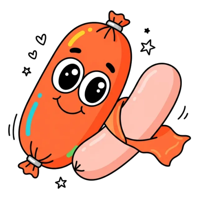 魚肉ソーセージのステージ2のすがた