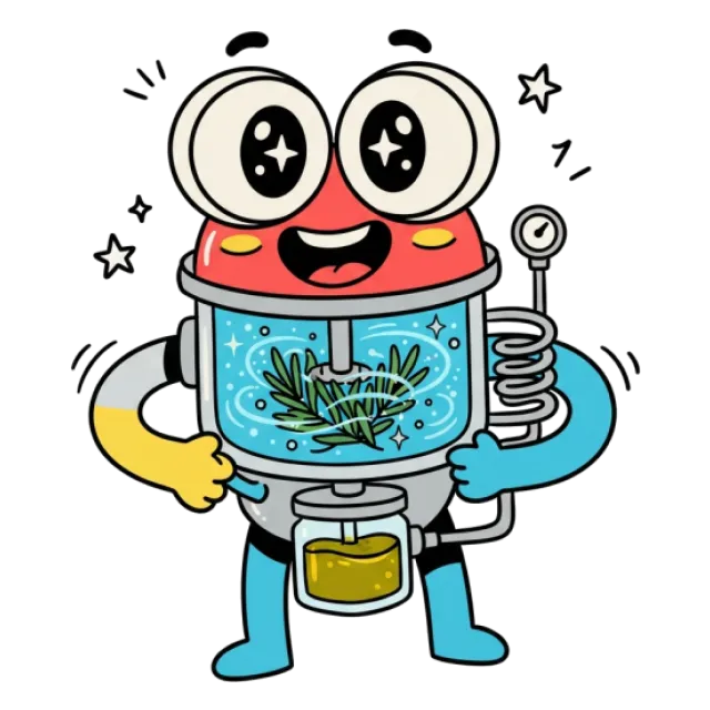 ローズマリー抽出物のステージ3のすがた