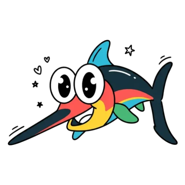 メカジキのステージ4のすがた