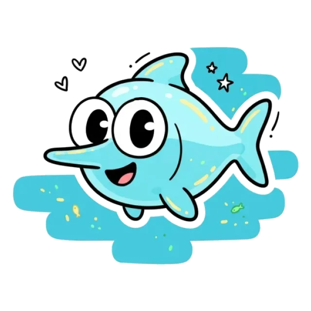 メカジキのステージ5のすがた