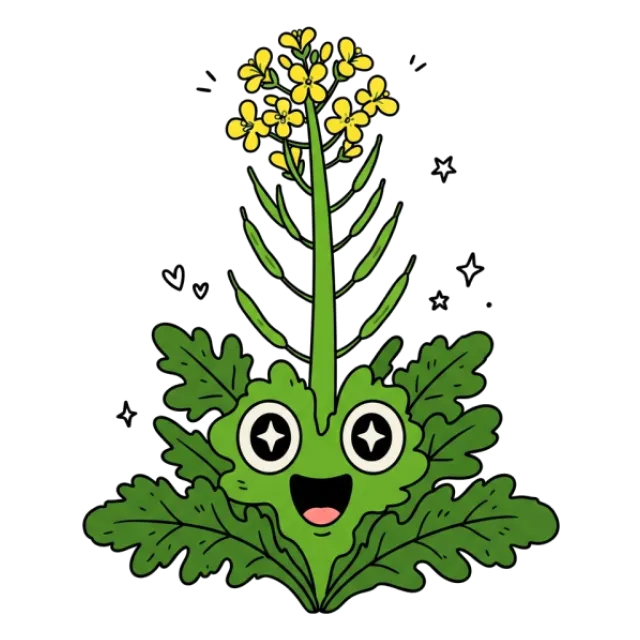 からし菜のステージ4のすがた