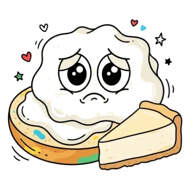 クリームチーズのステージ1のすがた
