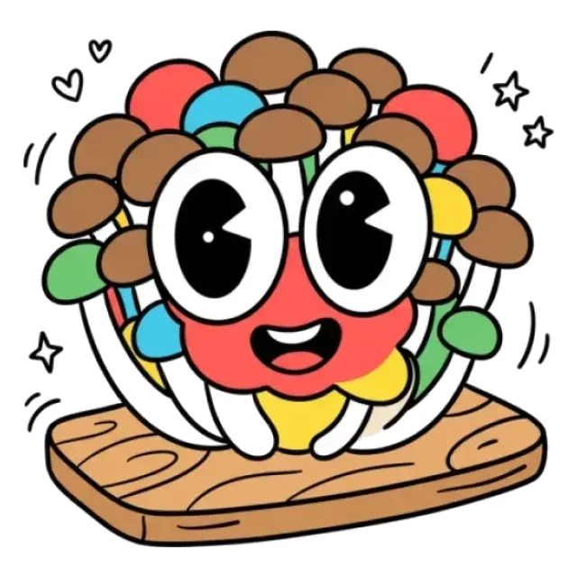 ぶなしめじのステージ2のすがた