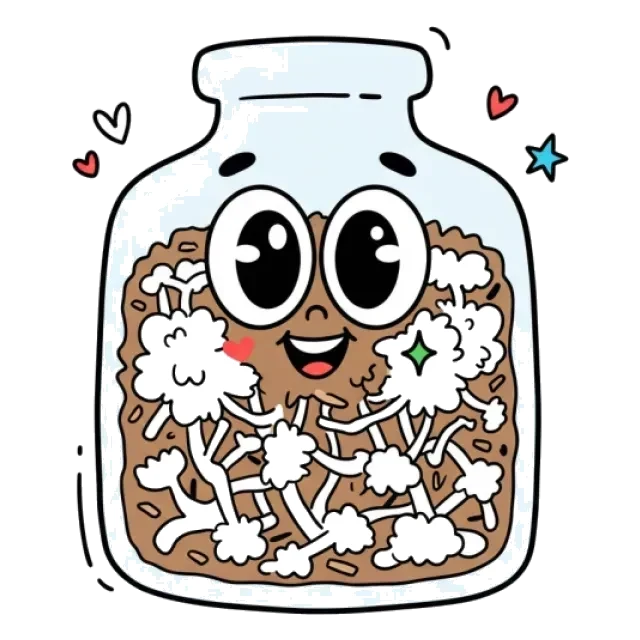 ぶなしめじのステージ5のすがた