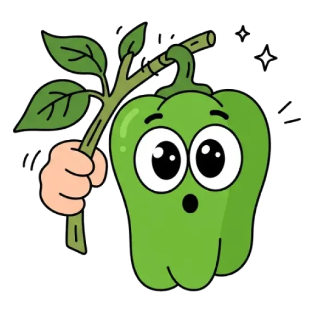 ピーマンのステージ3のすがた