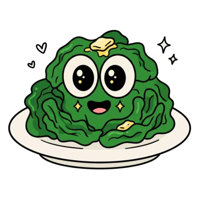 ちぢみほうれん草