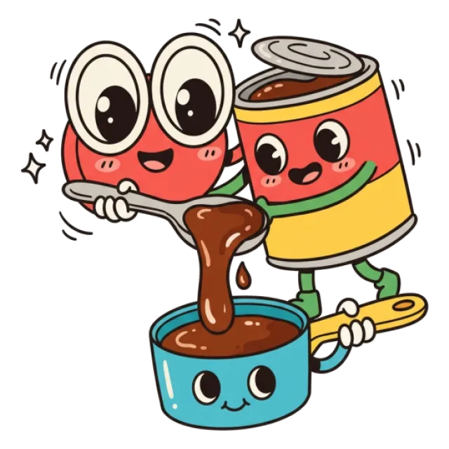 デミグラスソースのステージ2のすがた