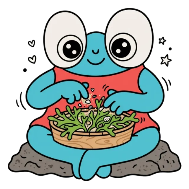 青つのまたのステージ3のすがた