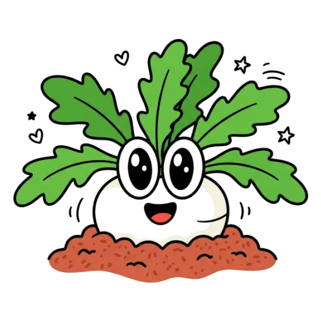 聖護院かぶのステージ4のすがた