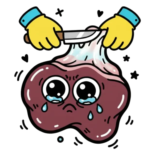 砂肝のステージ2のすがた