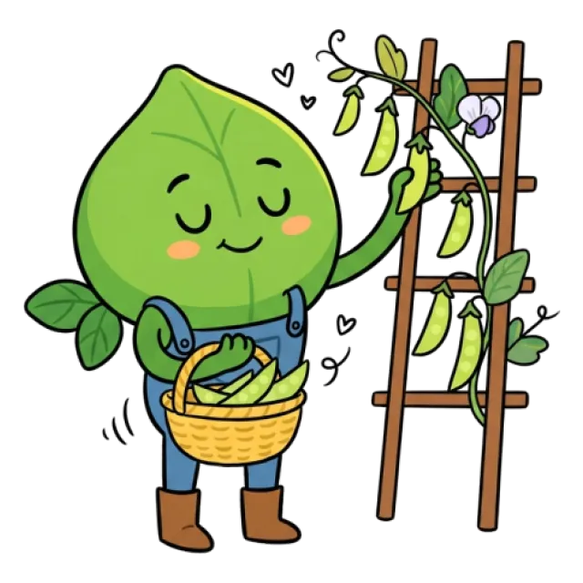 さやえんどうのステージ3のすがた
