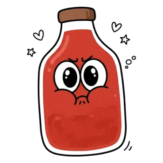 ケチャップのステージ2のすがた