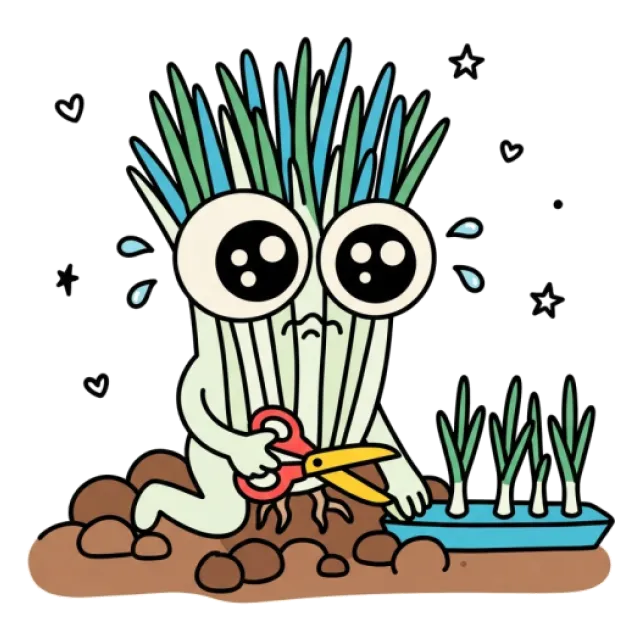 芽ねぎのステージ3のすがた