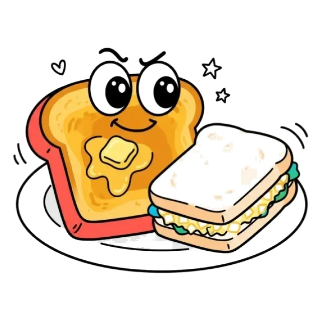 食パンのステージ1のすがた
