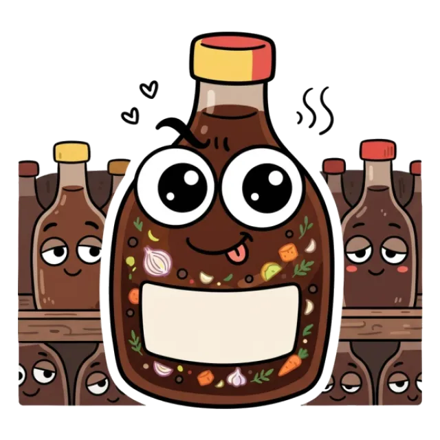 ウスターソースのステージ2のすがた