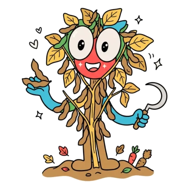 五目豆のステージ3のすがた